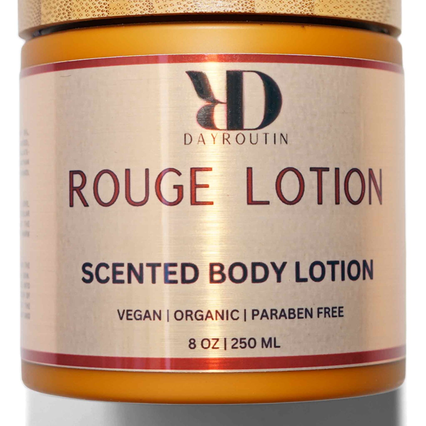 Luxury BACCARAT ROUGE Body Lotion inspired scented moisturizer in an elegant bottle, styled with a high-end Parisian beauty aesthetic.