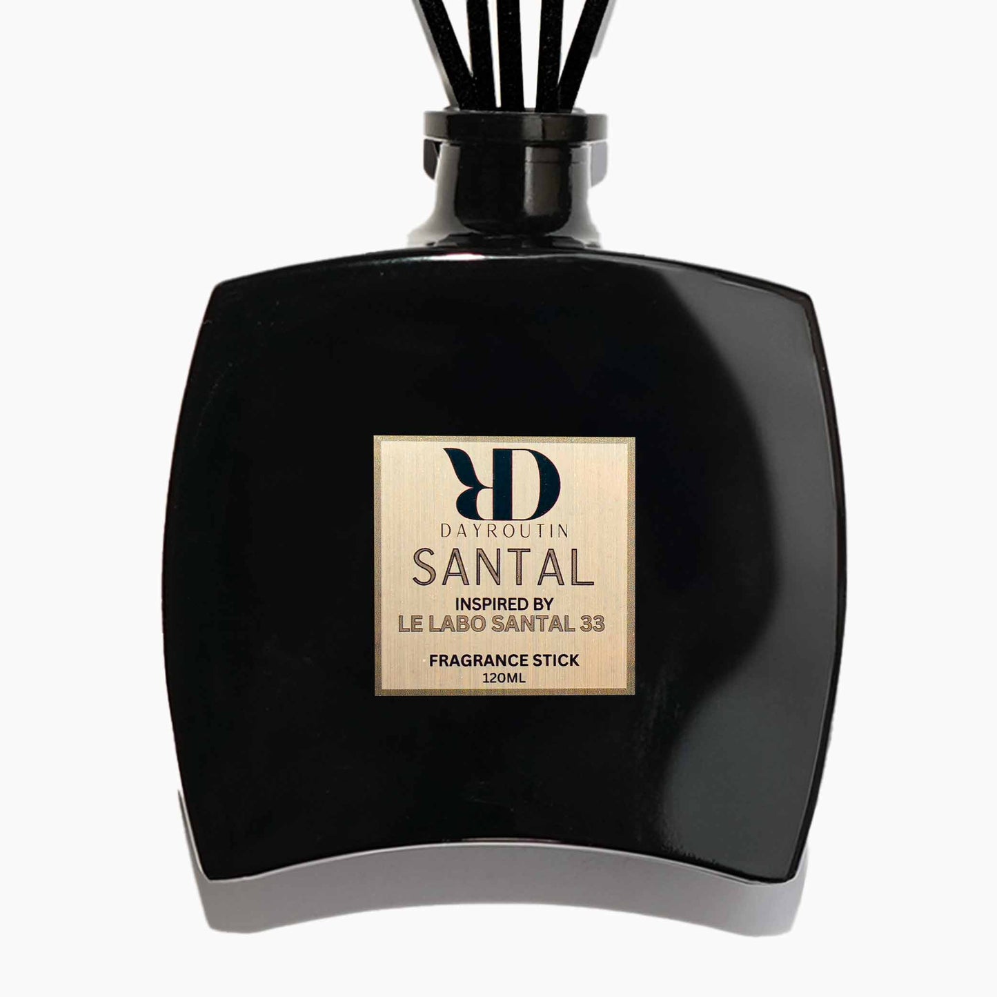 Minimalist home fragrance diffuser smelling like Sandalwood and Leather