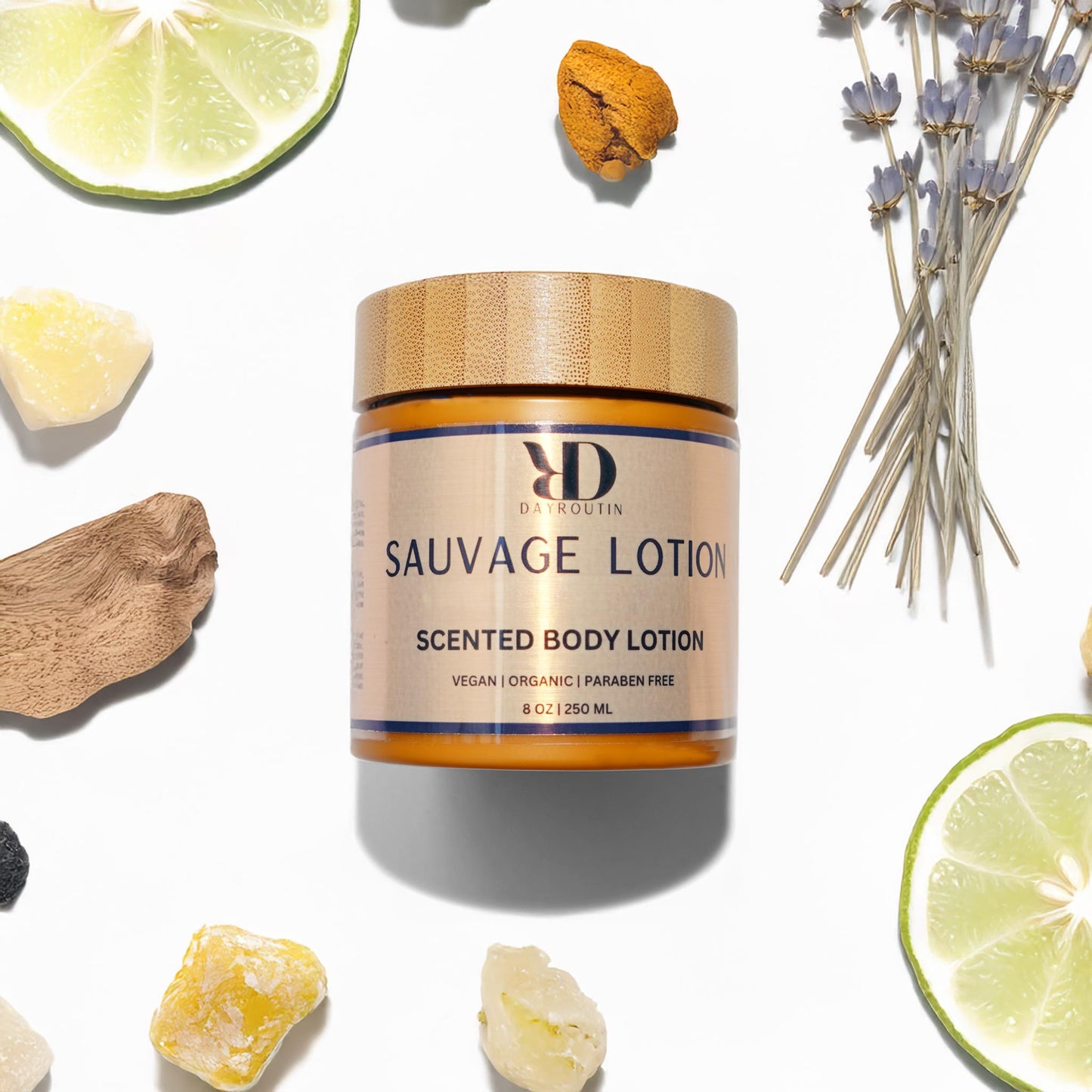 Men's body lotion smelling like Dior Sauvage, non-greasy formula for daily hydration