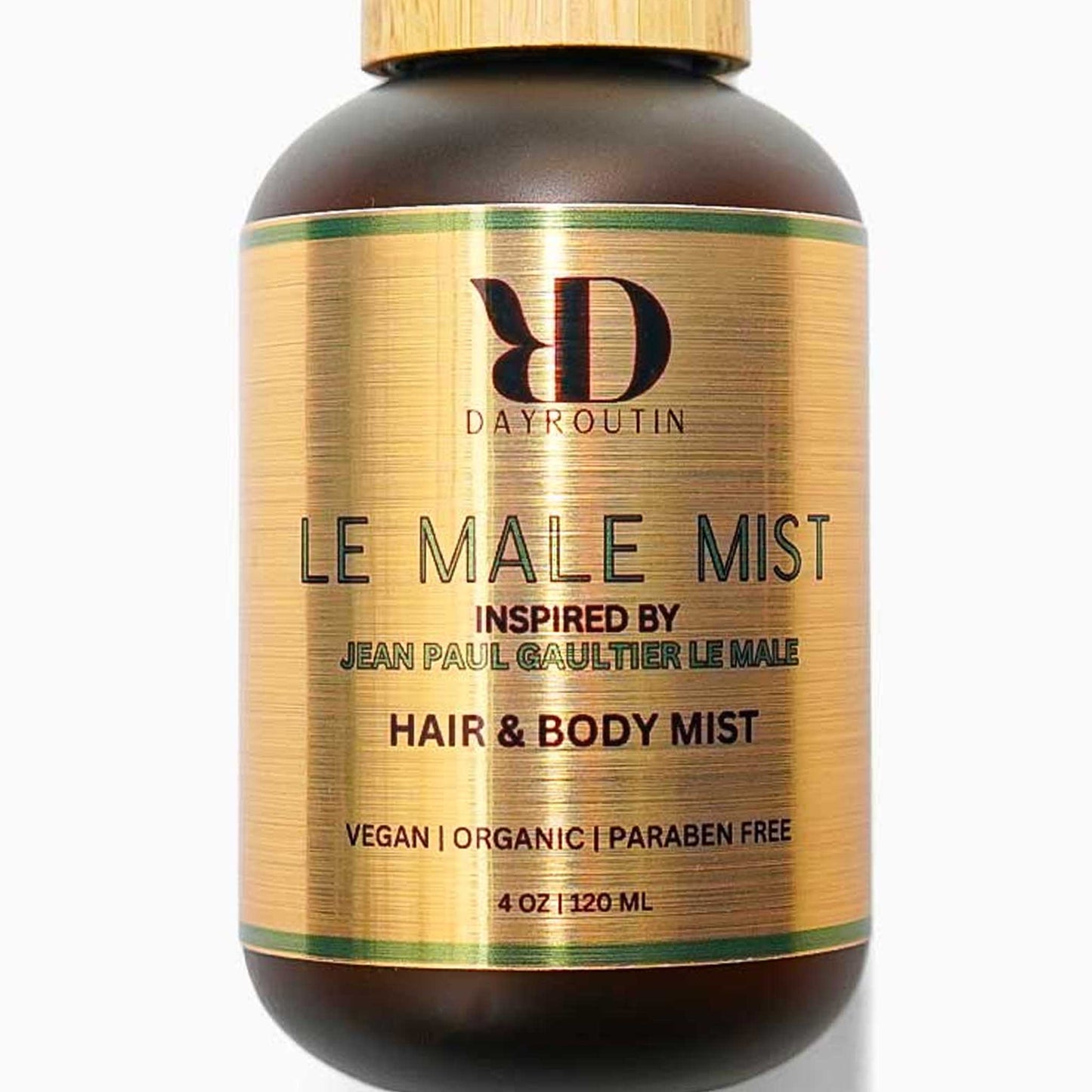 Refreshing body spray for men smelling like Le Male cologne with mint and lavender
