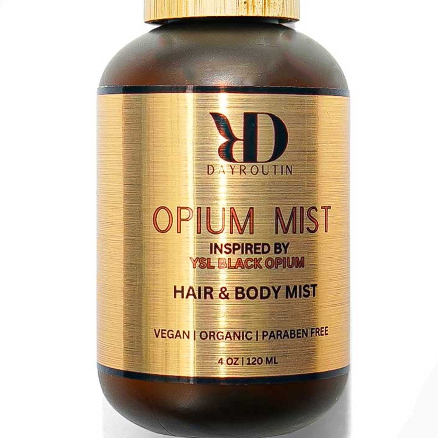 Black Opium YSL fragrance mist for hair skin and clothing luxury layering