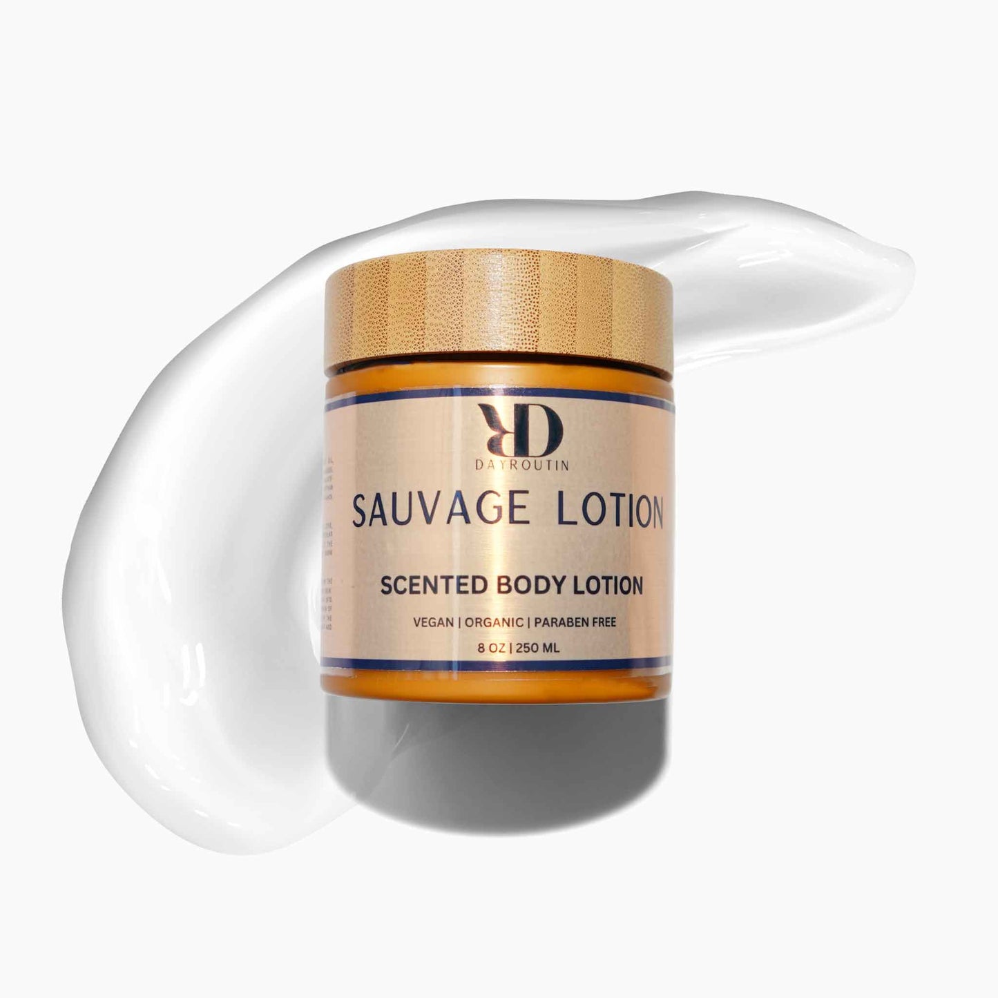 Dior Sauvage inspired Body Lotion by DayRoutin, large bottle men's moisturizer with fresh woody scent