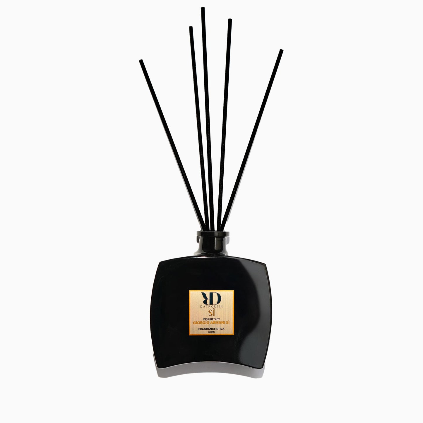 Giorgio Armani Sì inspired reed diffuser by DayRoutin, blackcurrant and rose home scent