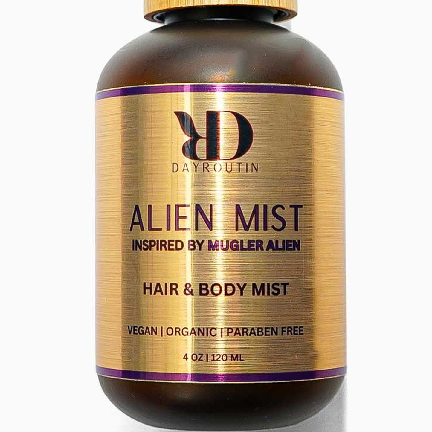 "Jasmine and amber body spray smelling like Alien perfume"