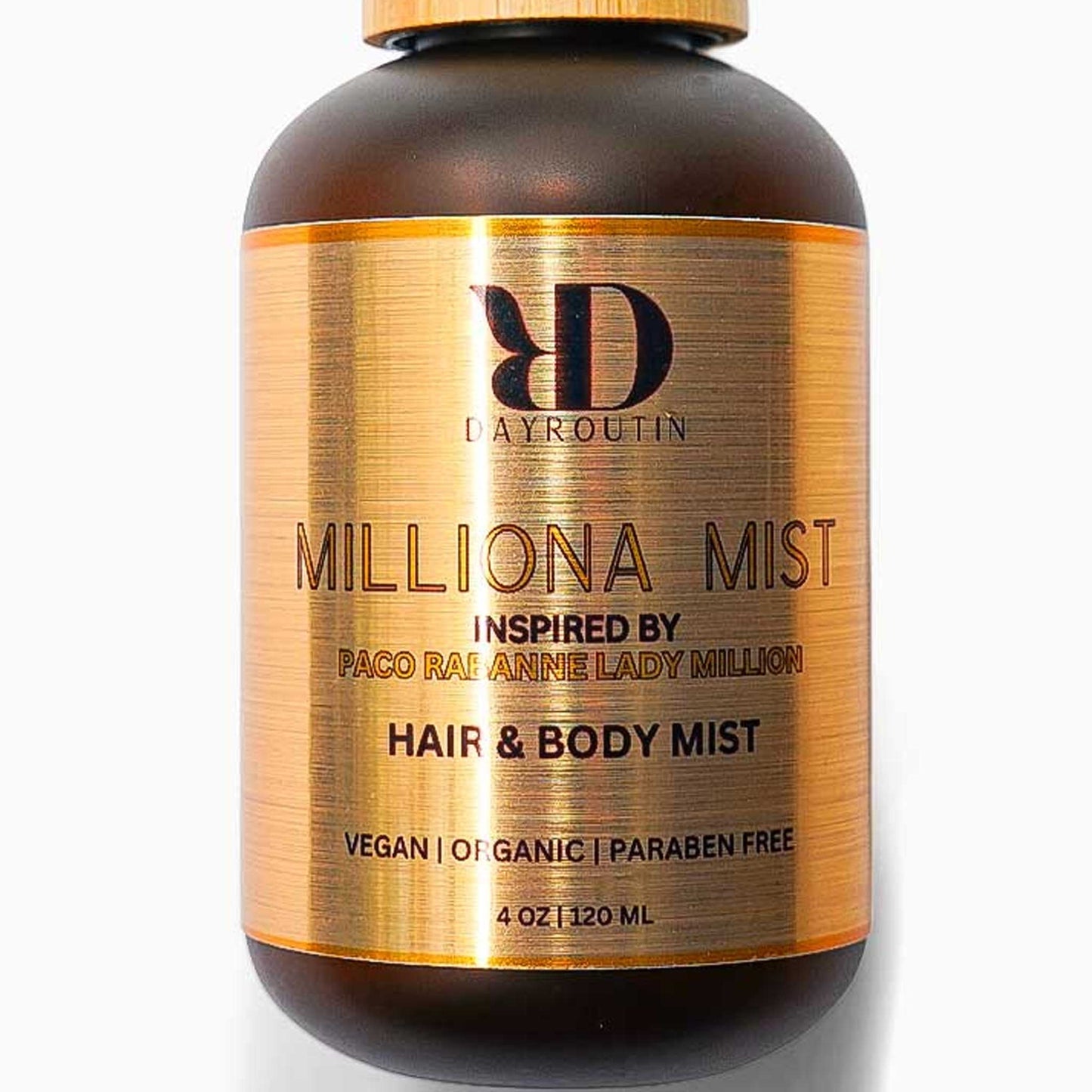 "Raspberry and honey body spray smelling like Lady Million perfume"