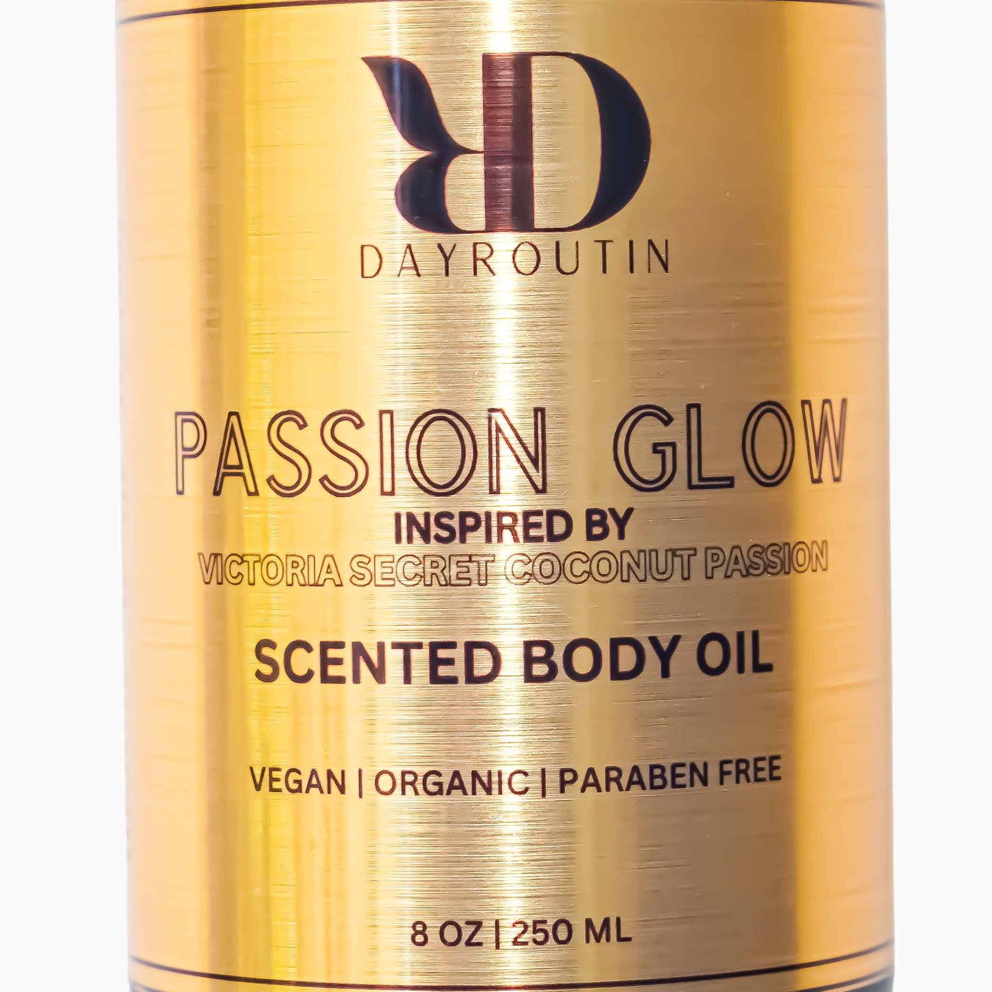 "Vanilla coconut scented body oil dupe"