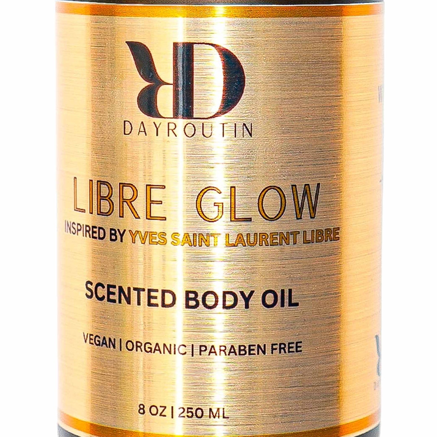 Libre YSL dry body oil orange blossom musk radiance fragrance lock