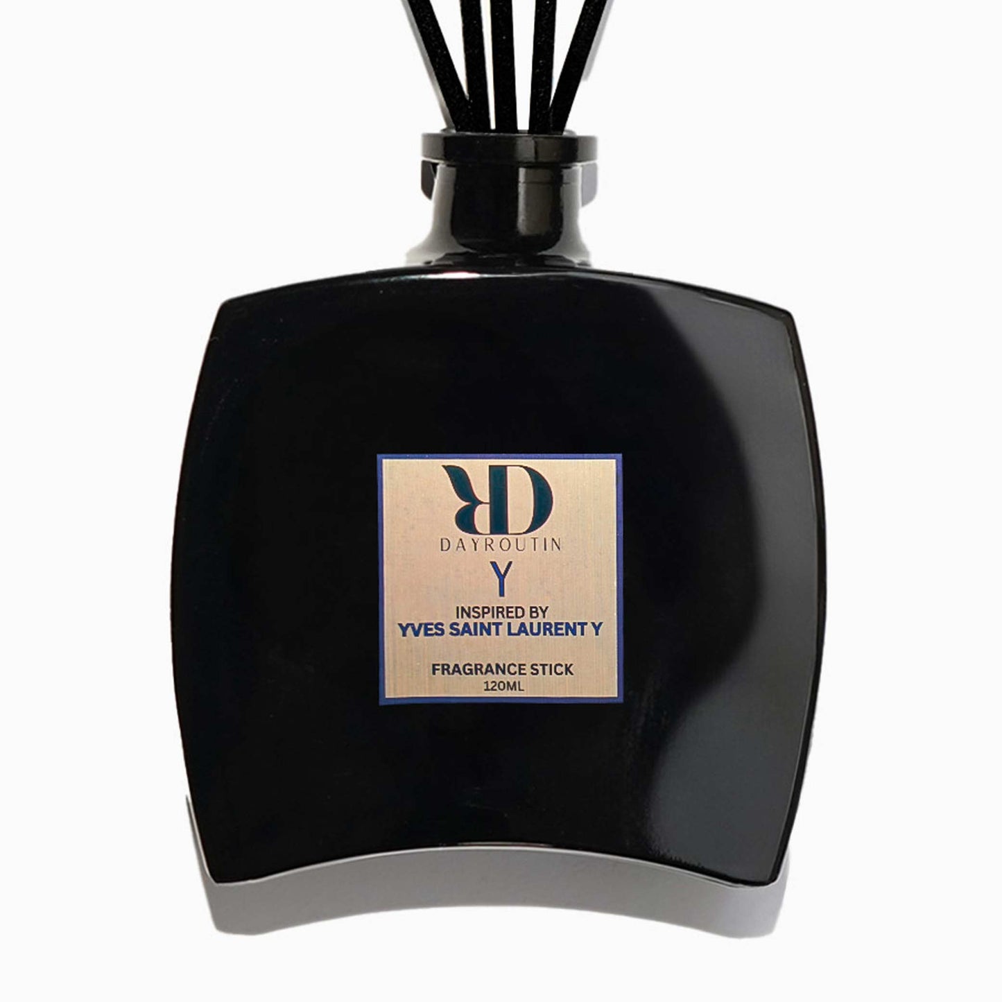 Yves Saint Laurent Y inspired reed diffuser bergamot sage cedar rattan reeds