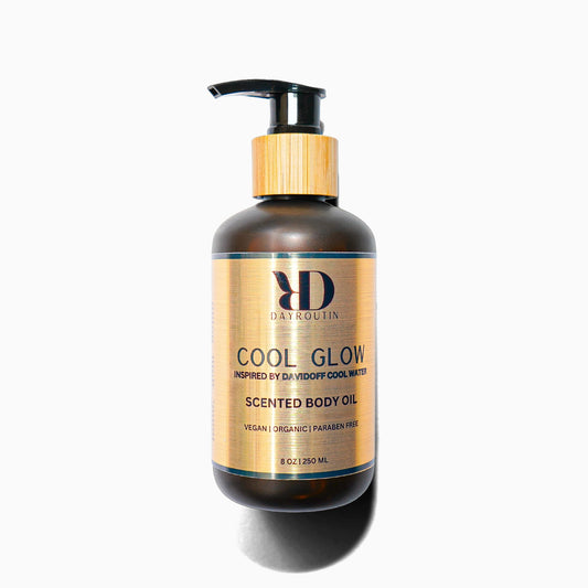 COOL GLOW – DAVIDOFF COOL WATER inspiriertes Körperöl