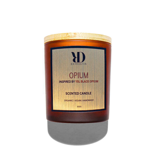 OPIUM – YVES SAINT LAURENT BLACK OPIUM inspirierte Duftkerze