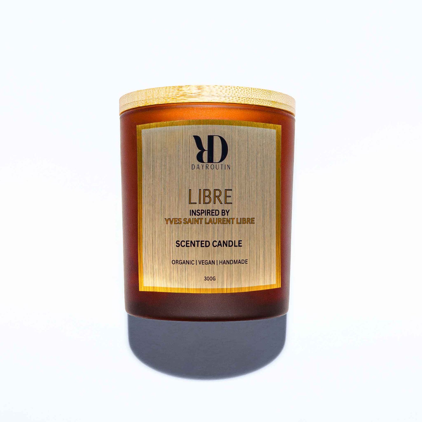 Yves Saint Laurent Libre inspired scented candle lavender orange blossom soy wax